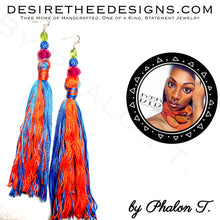 Load image into Gallery viewer, Desire Thee Fringe Crystal Earrings
