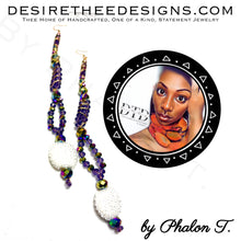 Load image into Gallery viewer, Desire Thee Crystal Earrings
